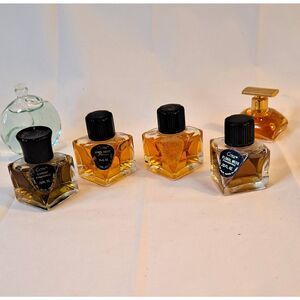 Vintage Assorted Mini Perfume Bottles Lot Of 6 Gems Sirena Spellbound Full